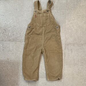 Levis 3T Toddler Corduroy Overalls
